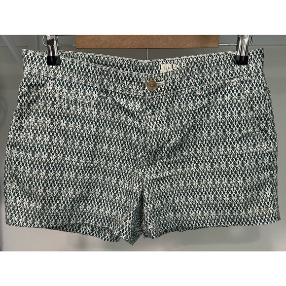 Gap‎ Peacock Pattern Shorts Size 4 - Picture 1 of 10